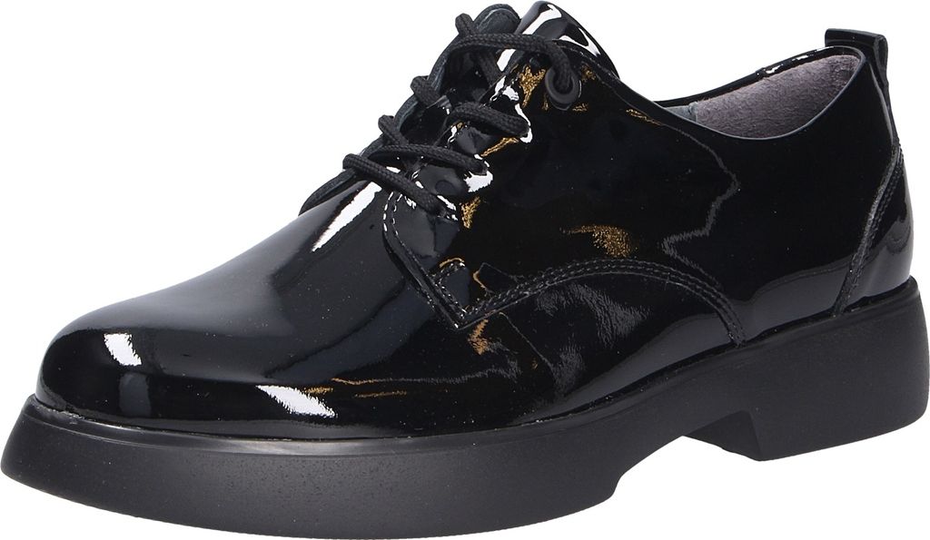 Waldläufer Schnürhalbschuhe in schwarz, Gr. 4