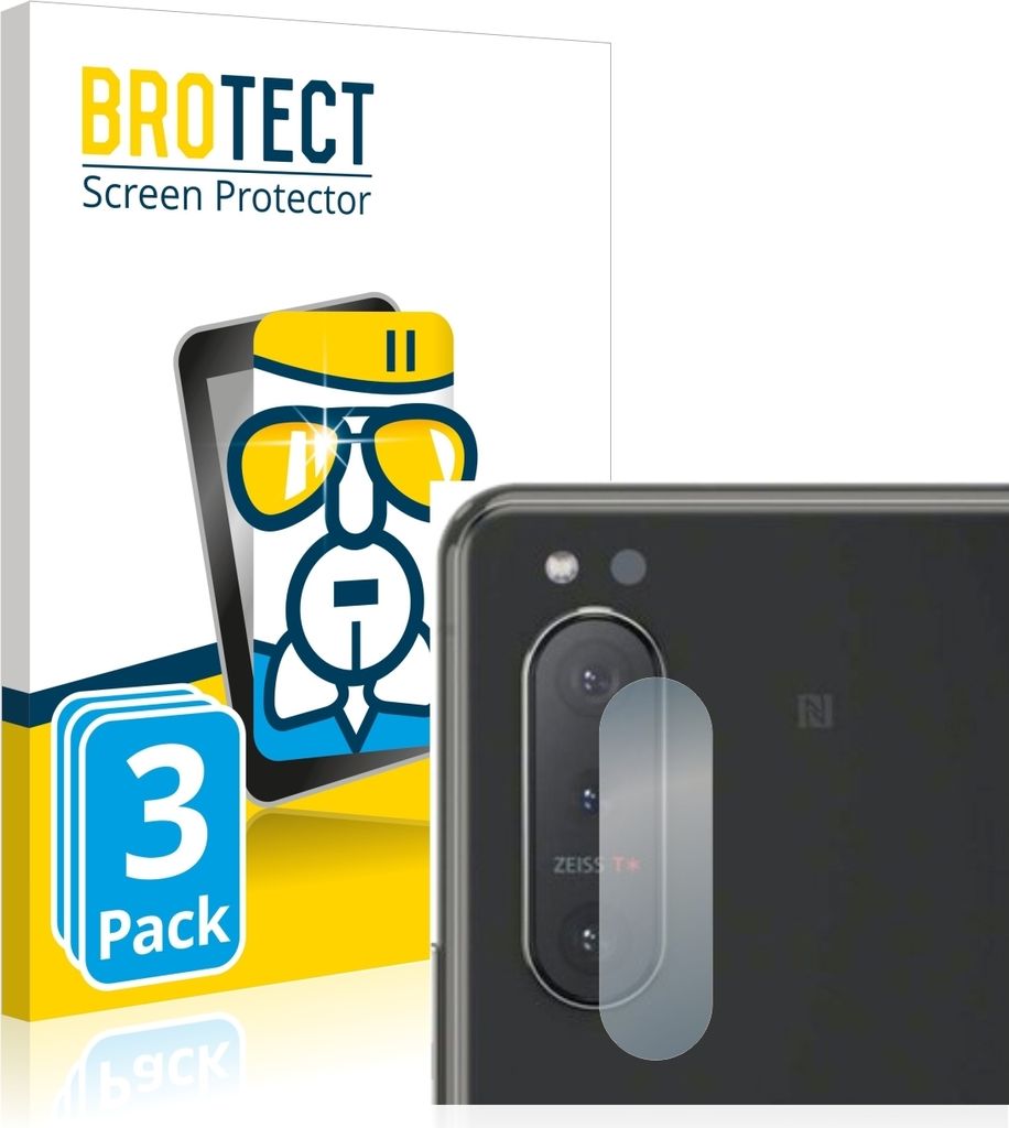 3x BROTECT Schutzglas für Sony Xperia 5 II (NUR Produktbild 