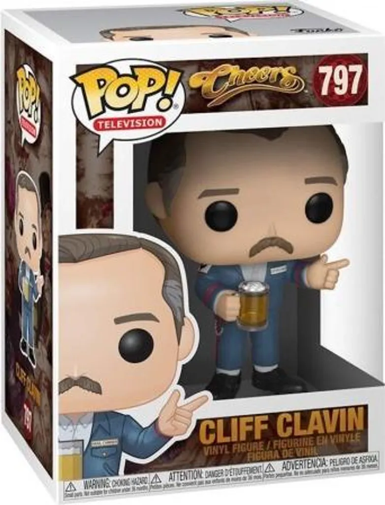 Funko POP Cheers Cliff Clavin 797 figurine de collection vinyle originale - 3