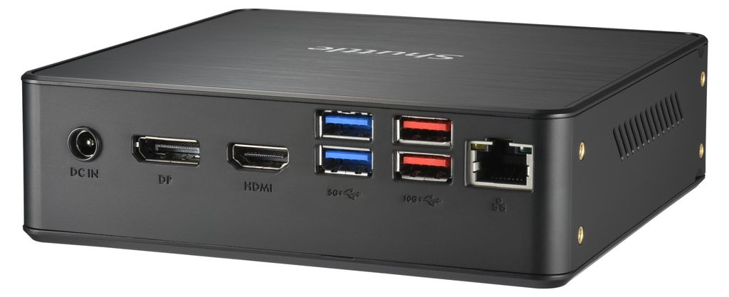 Shuttle XPC nano NC40U7 - Barebone - Mini-PC Produktbild 