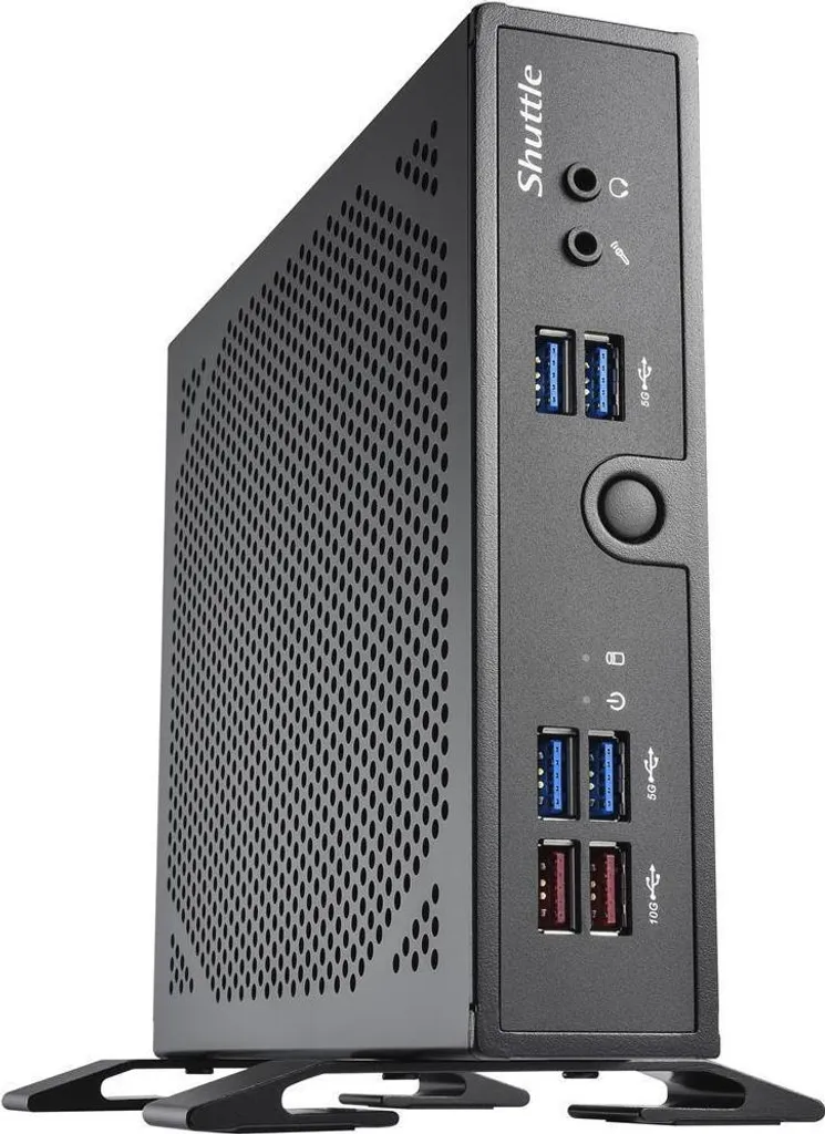 Mini PC Shuttle Barebone DS50U Intel Celeron 7305 Ultra-Compact 1.3L