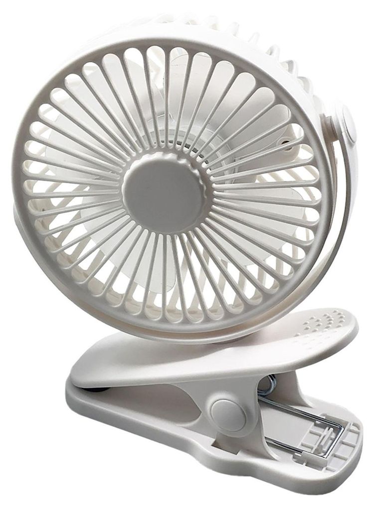 Clip Ventilator mit Akku USB-C und 360° Rotation 12er Pack – Mini Ventilator mit Clipfunktion 3 Geschwindigkeitsstufen und LED Anzeige