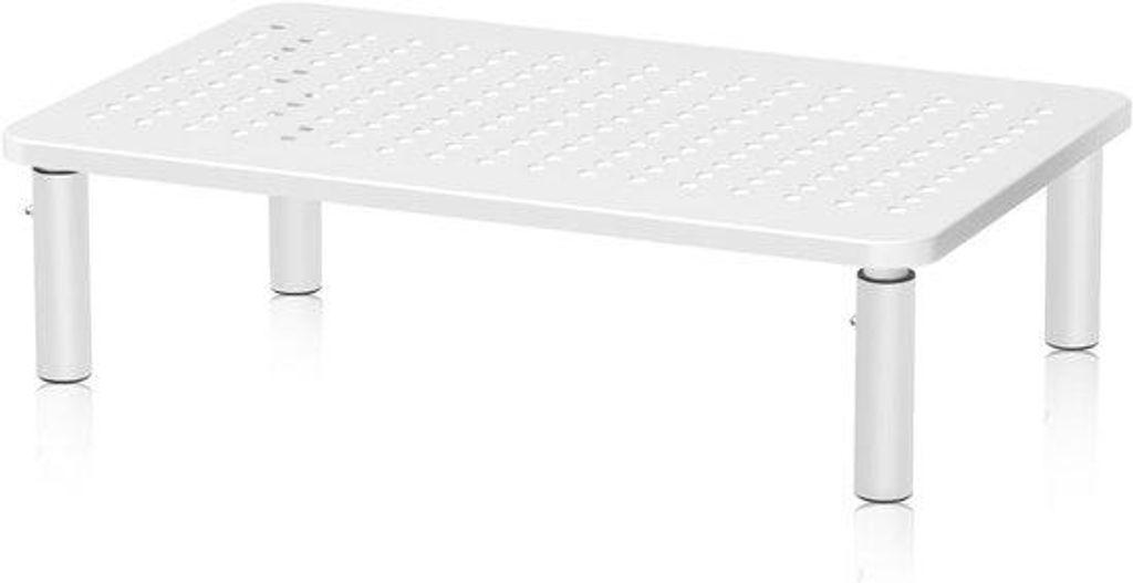 Famanu Monitorständer Höhenverstellbar - Für PC, Laptop, Drucker bis 20 kg