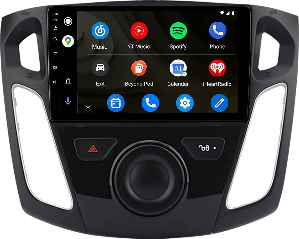 Android Autoradio 9 Zoll 128GB für Ford Focus 3 2011–2019 CarPlay Android Auto Navi Bluetooth DAB+ Rückfahrkamera