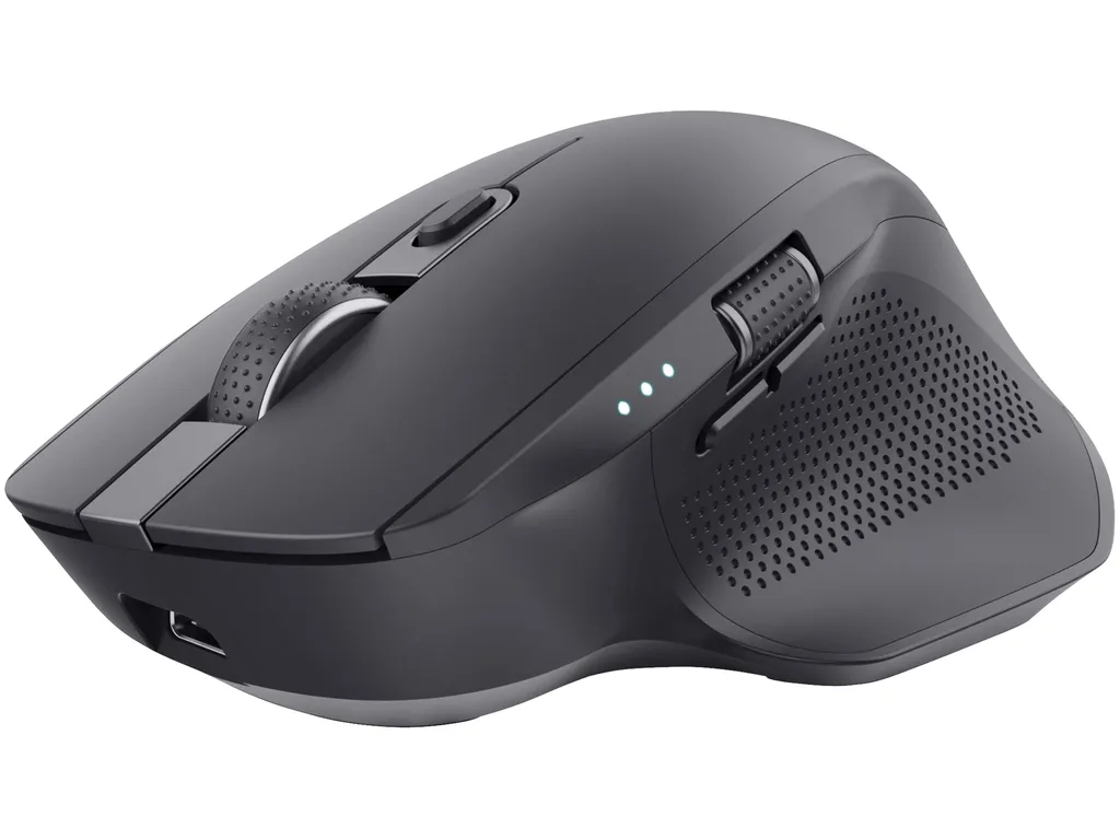 Souris sans fil Ozaa+ Multi-Connect idéale pour télétravail et bureau