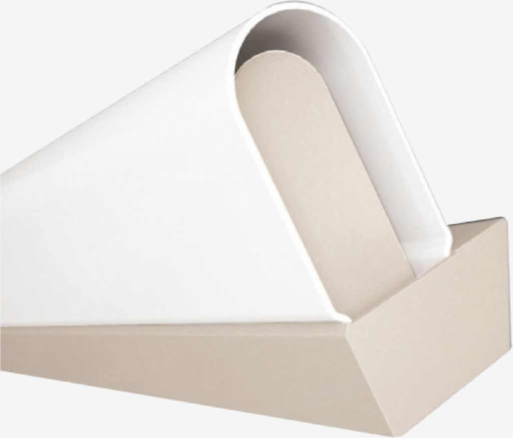 LUCIS Wandleuchte AULA 30,7W LED 4000K Acrylglas argento dorato AU3.L2.900.70