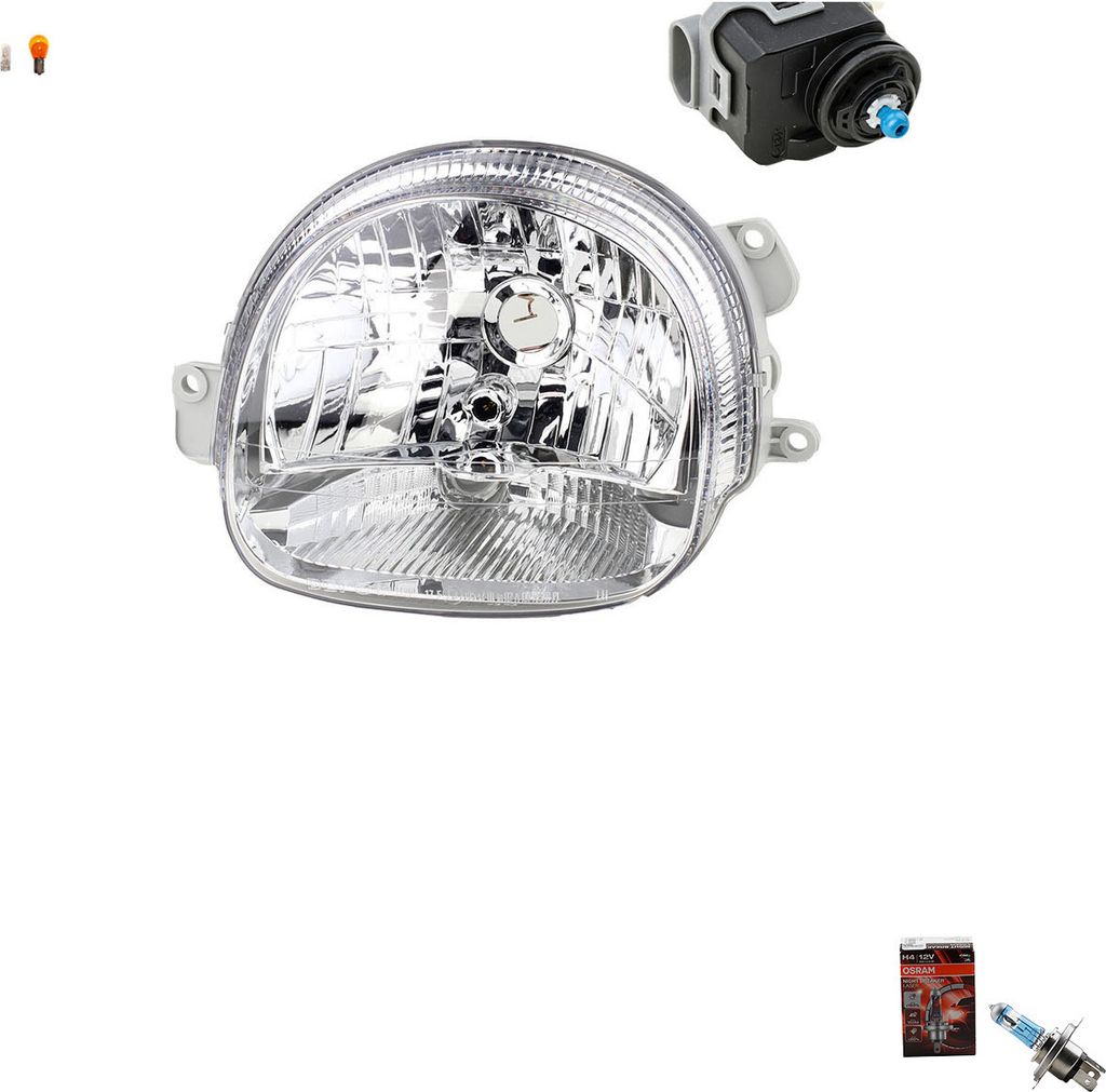 Johns, Scheinwerfer Osram Night Breaker Laser passend für Renault Twingo I 09/ 00- Links 7701049686 7700840141