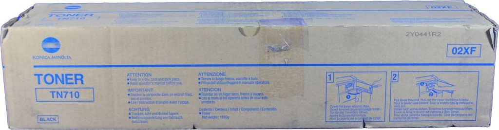 Konica Minolta TN-710, 55000 Seiten, Laser, Konica Minolta Printers: - Bizhub 600 - Bizhub 750