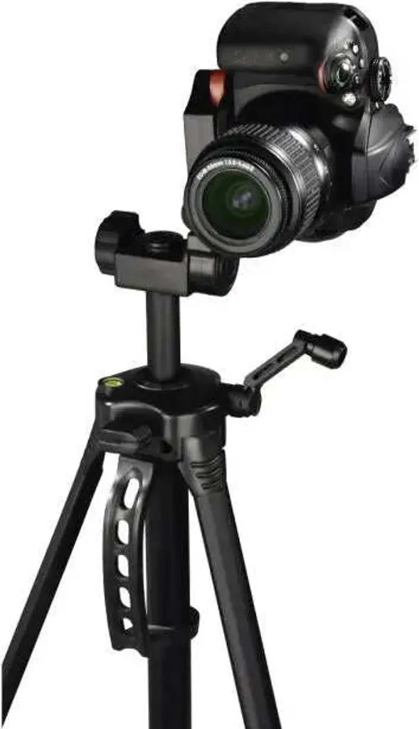 Trépied Hama Gamma 153 Noir : Pied 3 Sections pour Caméra et Appareil
