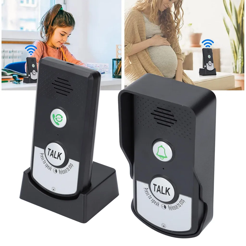 Interphone sans fil IP54 étanche avec communication bidirectionnelle