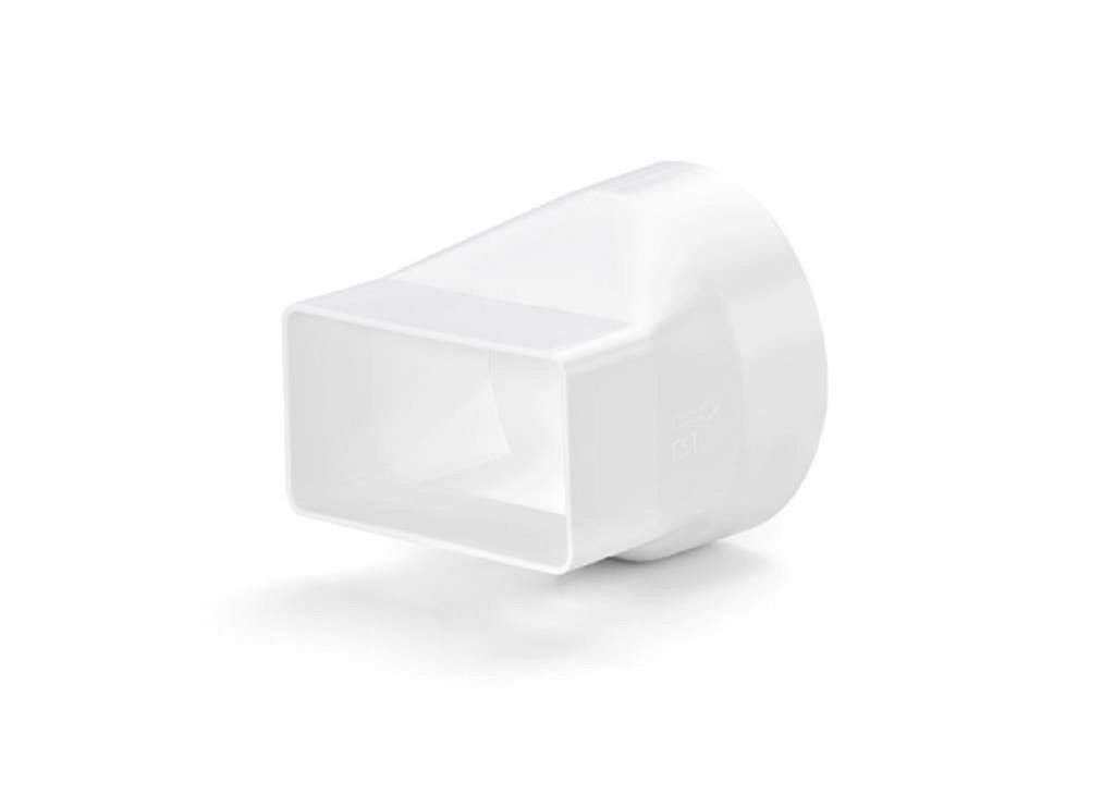 Naber N-EST 100 Endstück, weiß - Lüftungstechnik