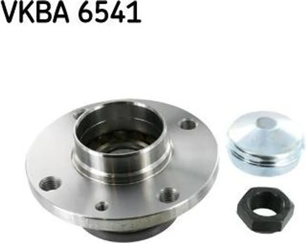 Supprimer Bruit de Roulement Fiat Punto : Kit SKF VKBA 6541 avec Moyeu