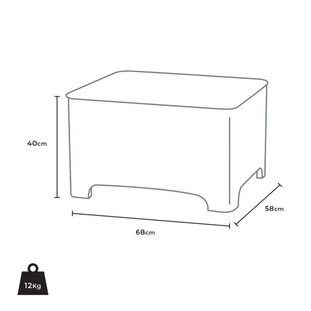 Table basse pour bar extérieur et hôtel Raffaello avec option coussin - 4
