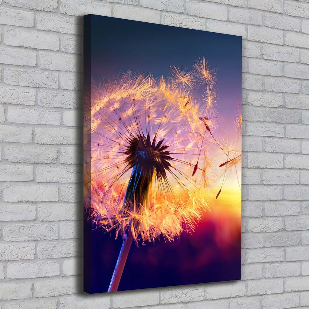 Tulup Leinwandbild - 70x100cm - Wandkunst - Drucke auf Leinwand - Leinwanddruck - Wohnzimmer Wanddekoration XXL - Wohnung Deko Kunstdrucke - Blum...