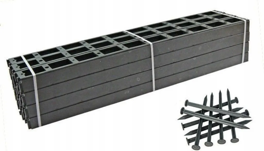 Bordure de gazon 45 mm flexible pour séparer les allées et parterres