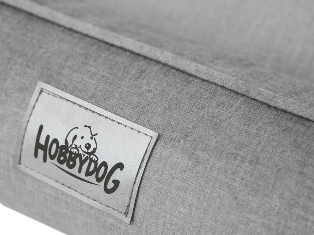 Letto Ortopedico Cani XXL JOKER 106x80 Grigio Chiaro | Divano Velluto - 4