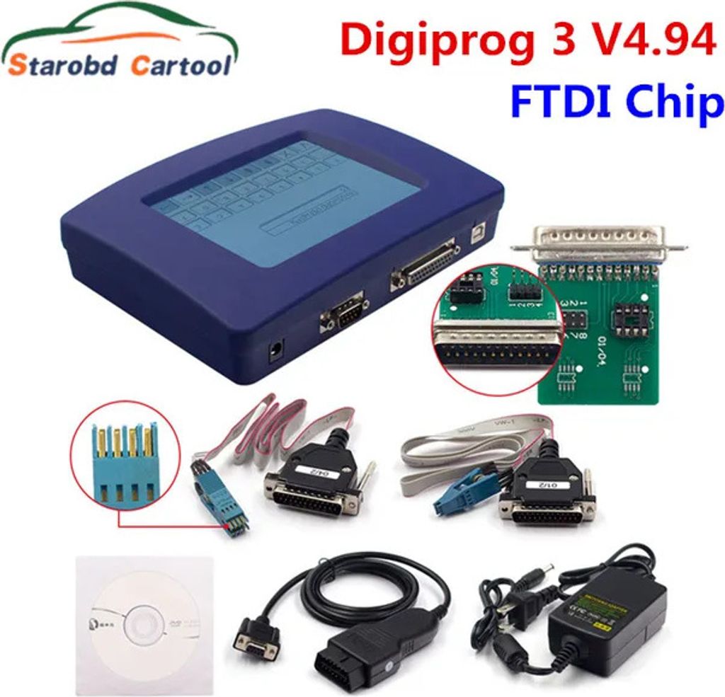 Programátor Digiprog3, korekce tachometru, program OBDII, Obrázek produktu 2