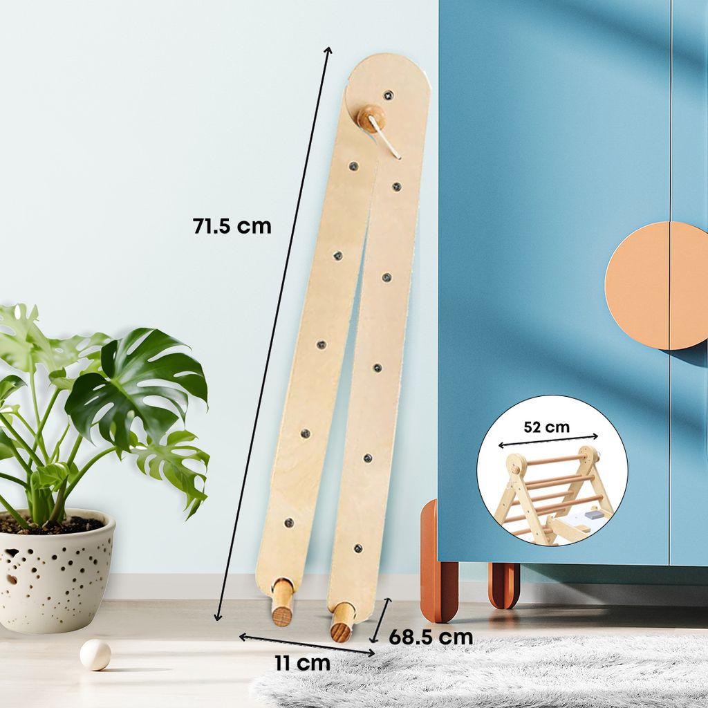 Dřevěné hřiště od společnosti Mamabrum - podporuje Obrázek produktu 5