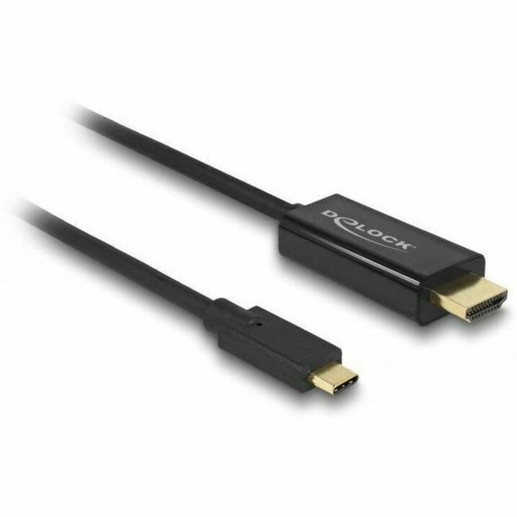 Kabel USB Type-C Stecker > HDMI Stecker (DP Alt Mode) 4K 60 Hz 2 m schwarz