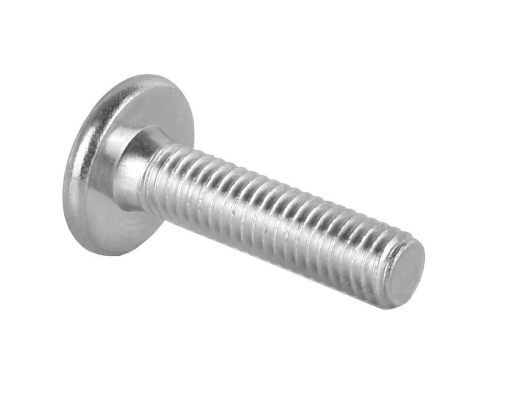 Flachkopfschrauben M6 Möbelschrauben Möbelverbinder 25mm Produktbild 4