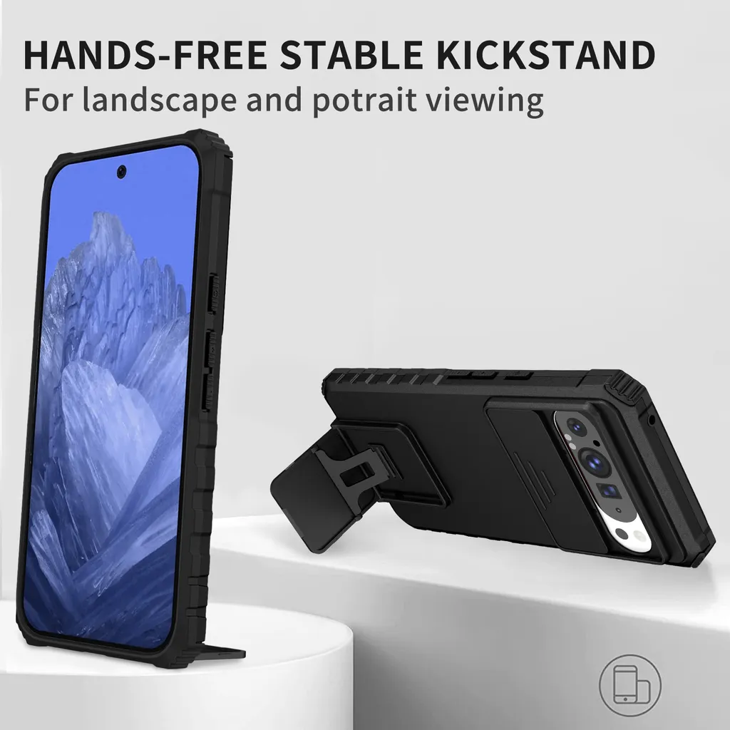 Custodia Professionale Pixel 9 Pro XL Nera: Sicurezza e Funzionalità - 7