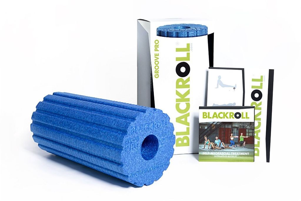BlackRoll Groove Pro Azur Blue Massagerolle