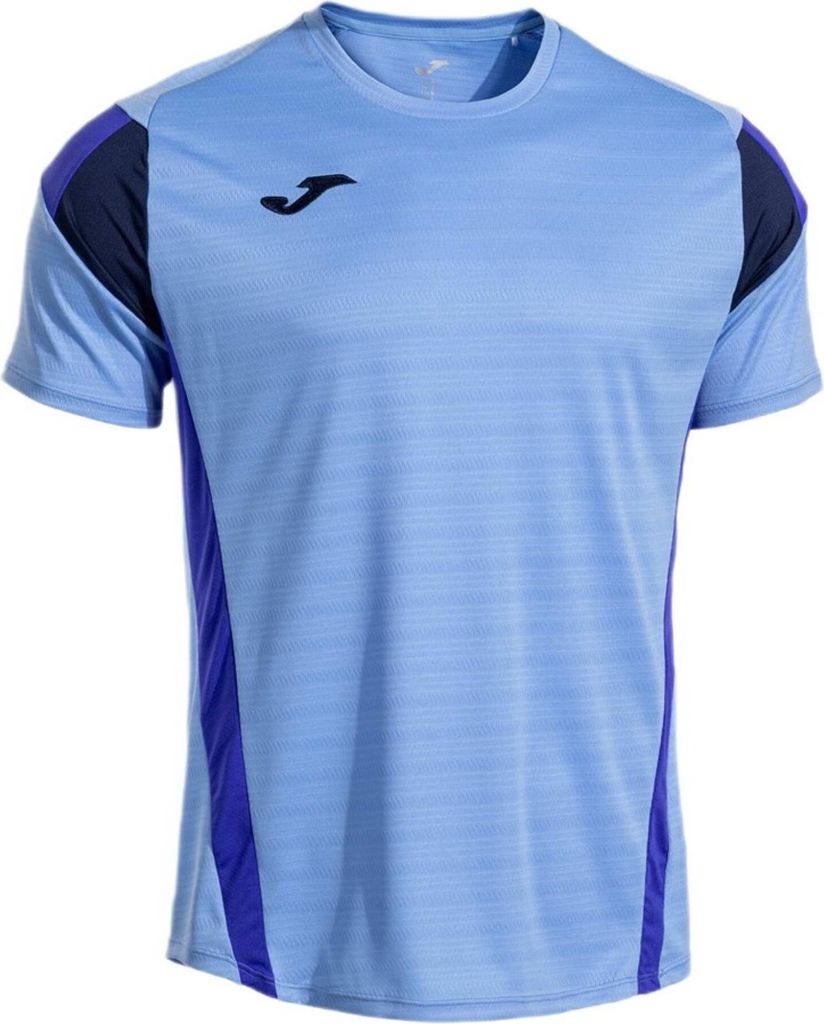 Joma Montreal Kurzarm-t-shirt Blau L Herren Blau L