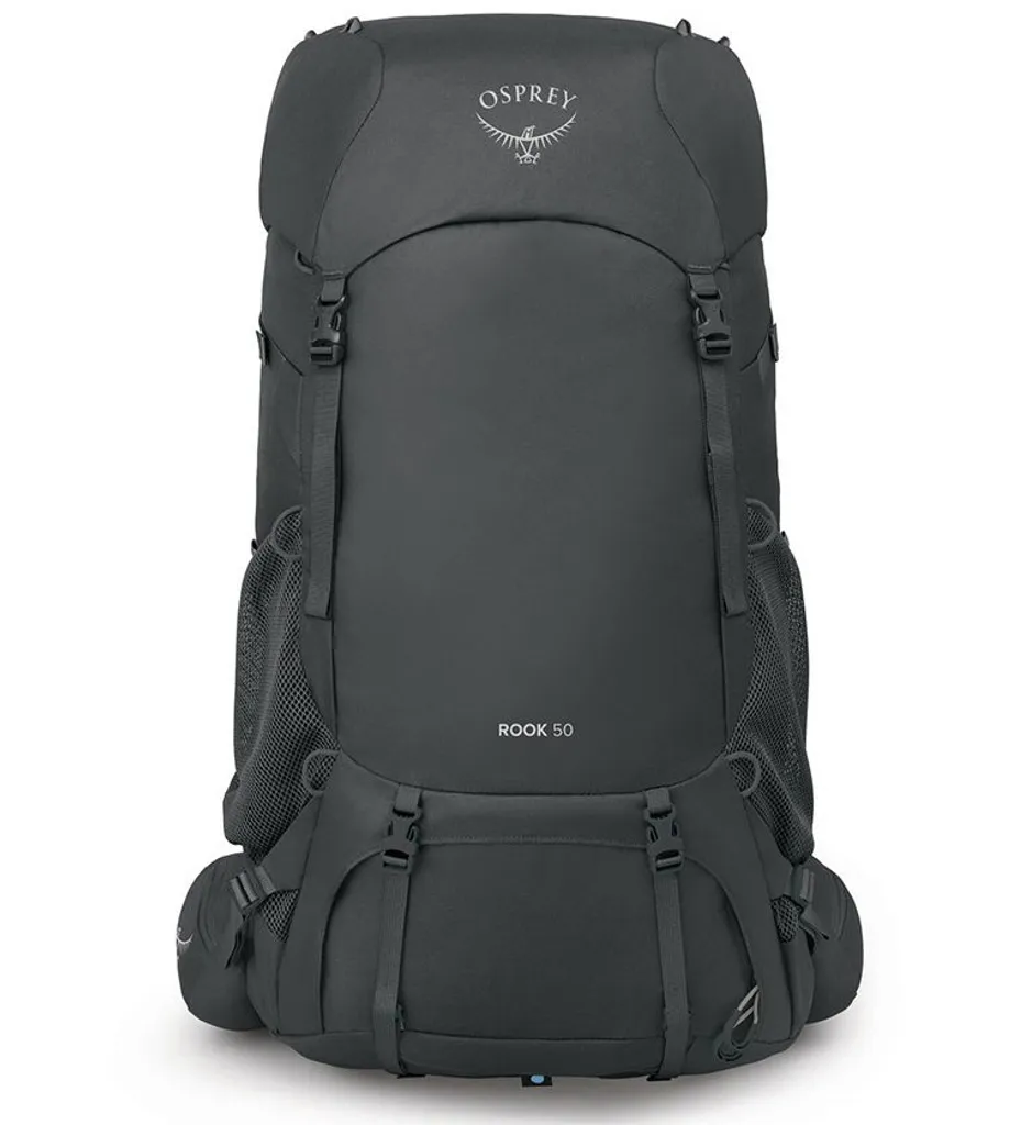 Sac de Rando Osprey Rook 50 avec Système Dorsal Ventilé AirSpeed Gris