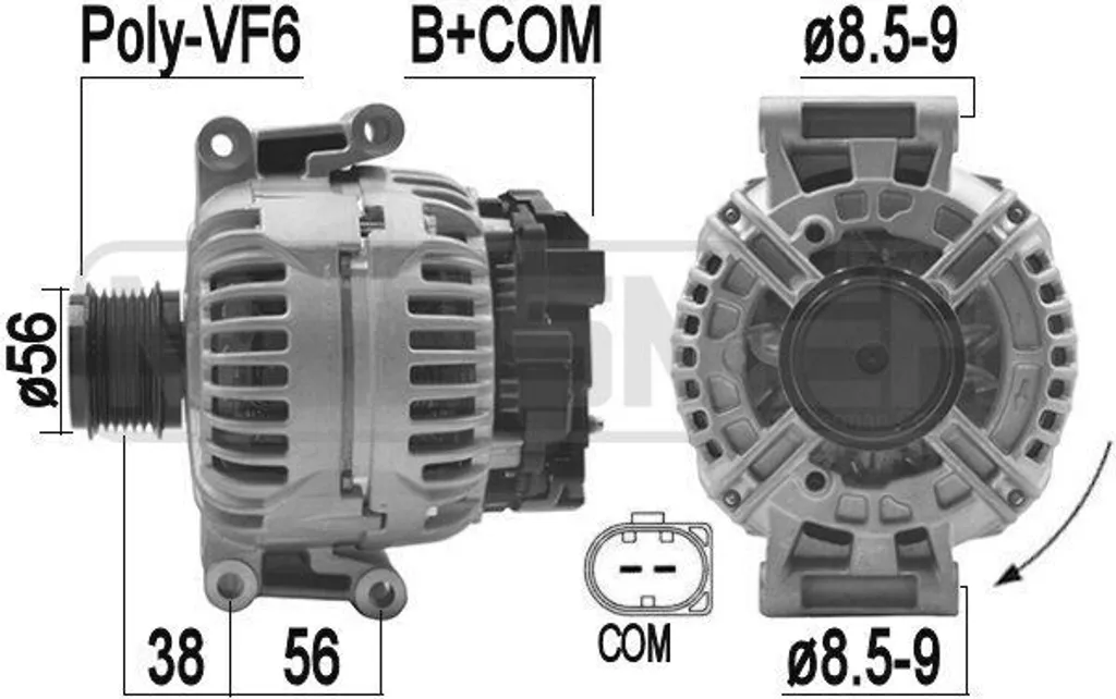 Alternateur ERA 210850A : Finissez-en avec les pannes de batterie Audi