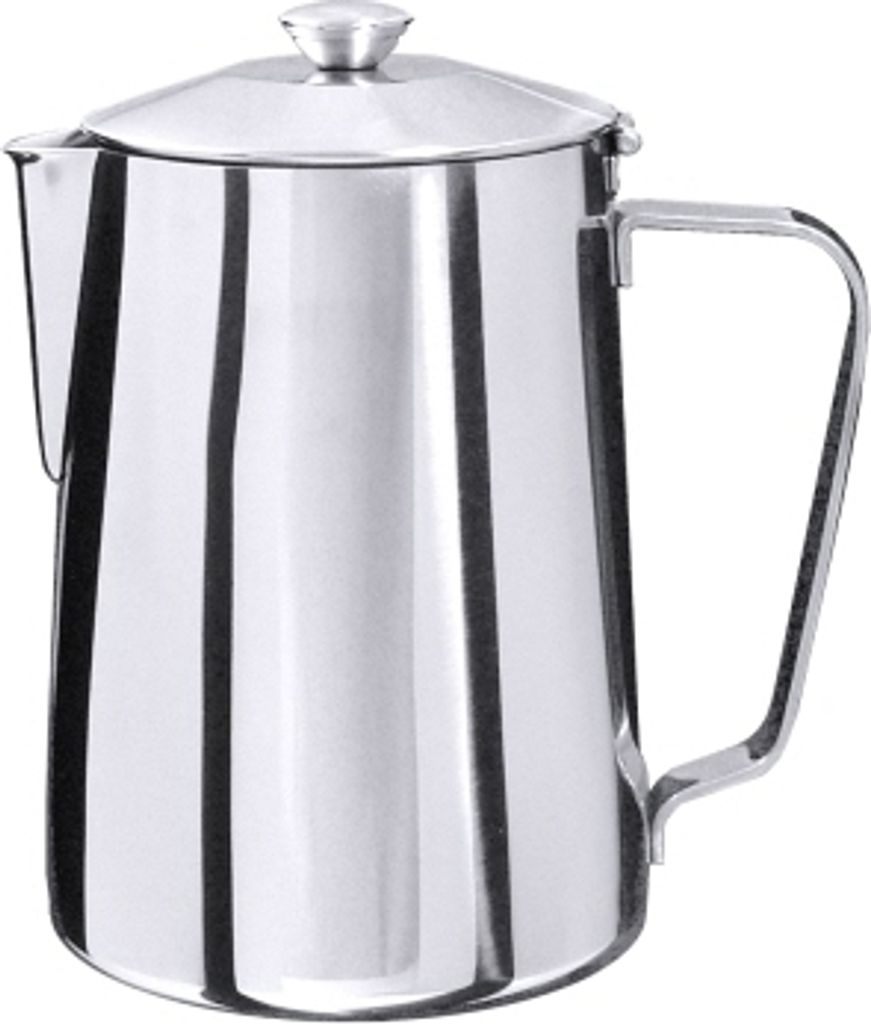 1x Kaffeekanne 1l aus Edelstahl 18/10 Kanne, Stahlkanne Produktbild 