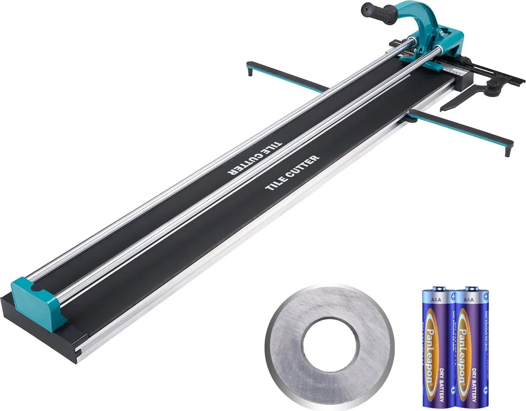Taglierina Piastrelle 120cm Professionale | Doppia Rotaia Spessore 15mm