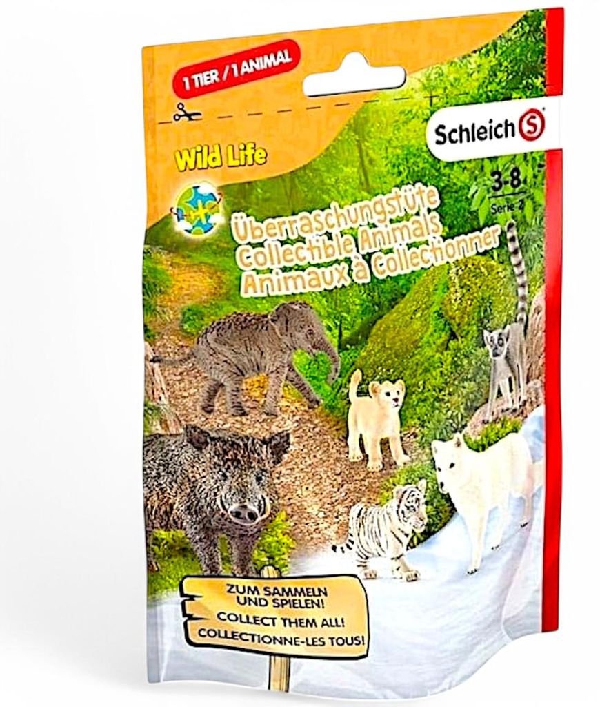 Schleich Wild Life Überraschungstüte Serie 2 mit 1 Tier Produktbild 