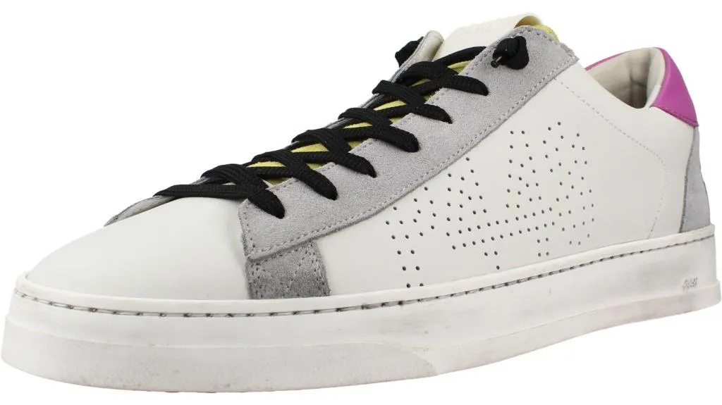 Sneakers P448 Jackcm en Cuir Blanc - Chaussures Homme Confort et Design