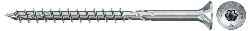 fischer Spanplattenschraube PowerFast, FPF II CTP 4,5 x 60 Produktbild 