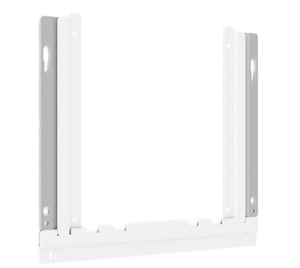 Support TV mural SMS Slim fixe blanc pour écran LCD 32-60 pouces (81cm)