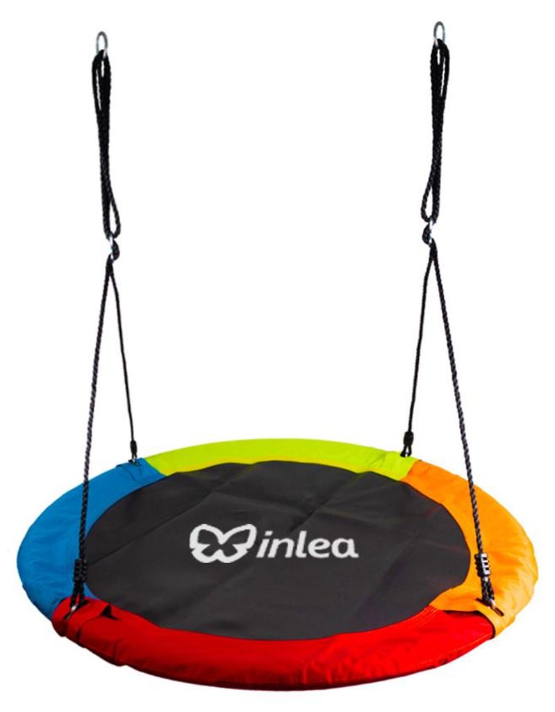 INLEA Závesný hojdací kruh 110 cm  - štvorfarebný Obrázok produktu 