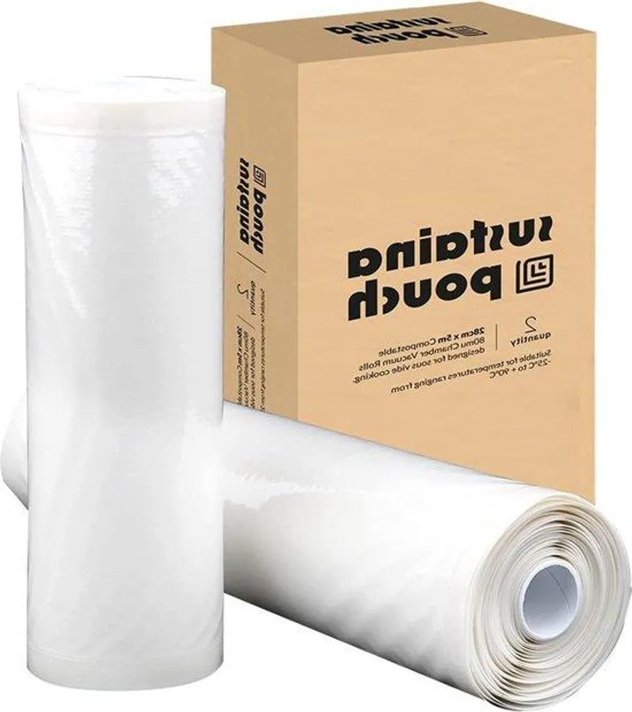 Réduisez vos déchets avec le rouleau sous vide compostable 28 cm x 5 m