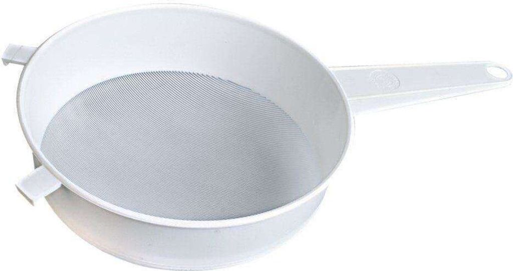 ORION Küchensieb mit Stiel Sieb Durchschlag 16 cm
