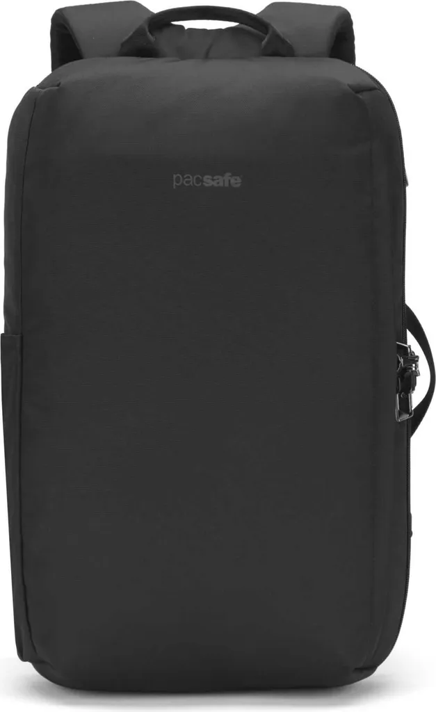 Pacsafe Metrosafe X 16 Sac à dos Antivol en Tissu Recyclé Noir Mat