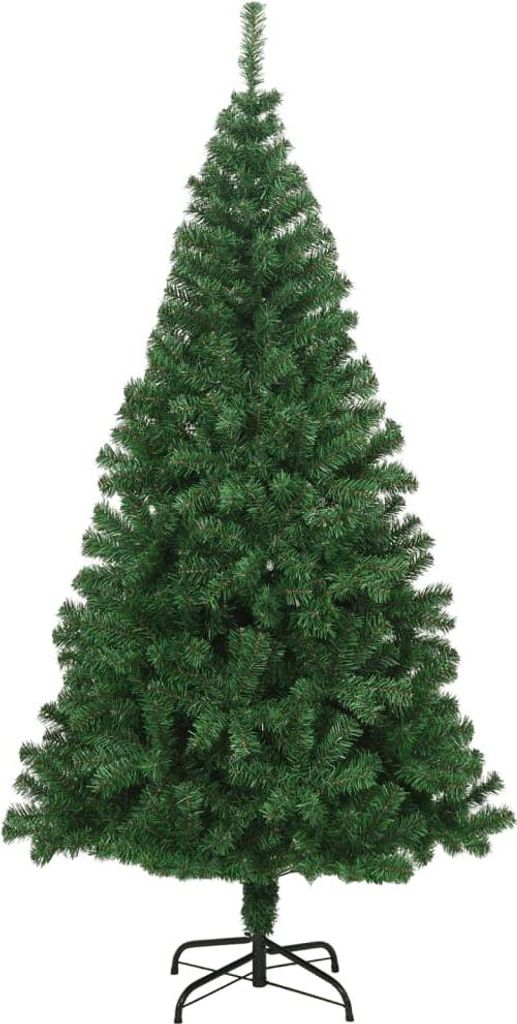 vidaXL Sztuczna choinka z grubymi gałęziami zielona 180 cm Zdjęcie produktu 