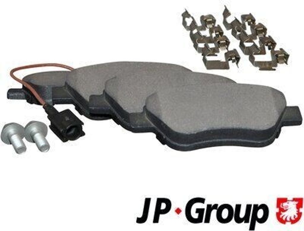 JP GROUP Bremsbeläge Satz Vorne für FIAT PANDA (169) 3363601310