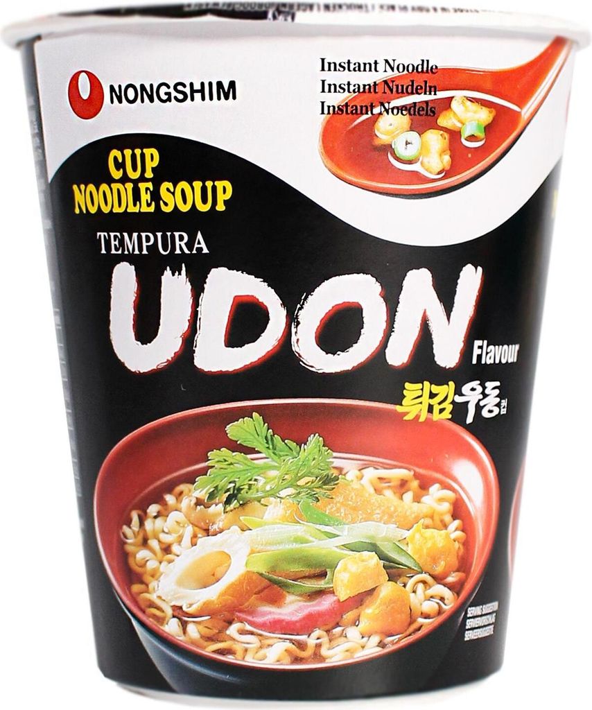 Nong Shim Instantnudeln Udon Tempura Geschmack 62g Produktbild 