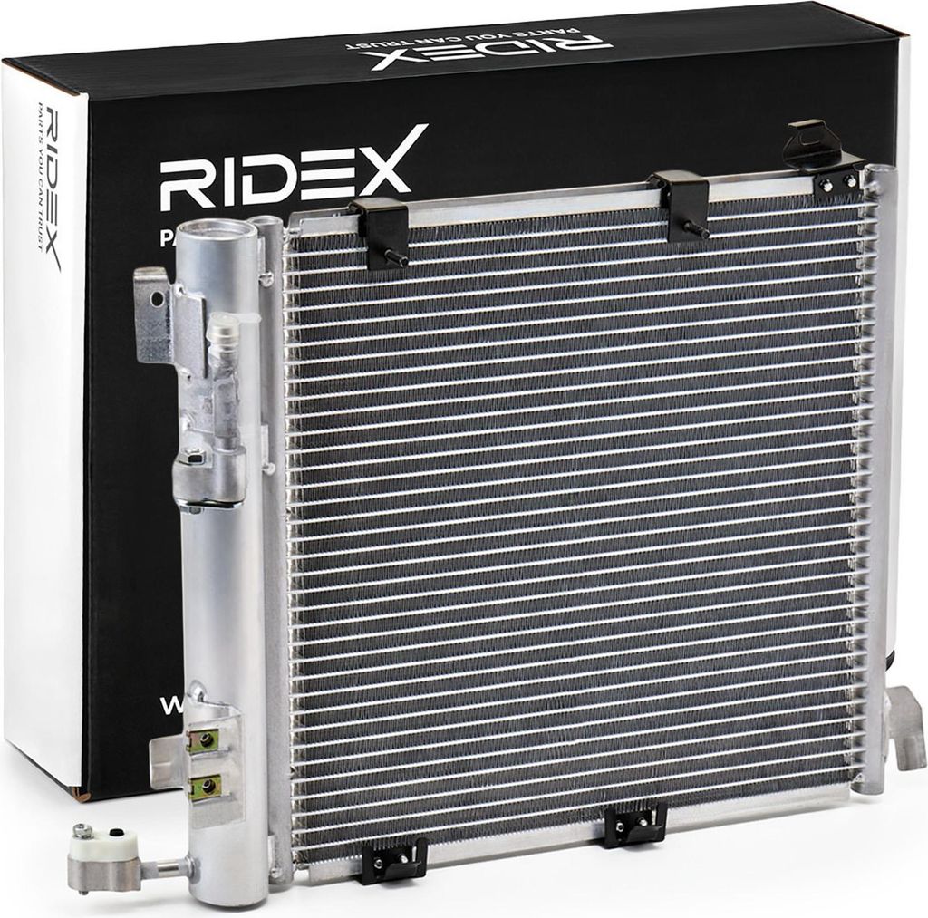 RIDEX 448C0015 Kondensator Klimaanlage für OPEL Astra G CC Produktbild 