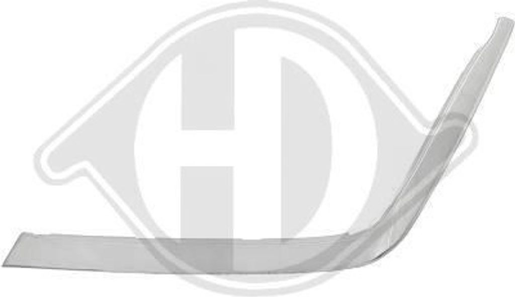 Zier Schutzleiste Stoßstange vorne links DIEDERICHS 1645053 für