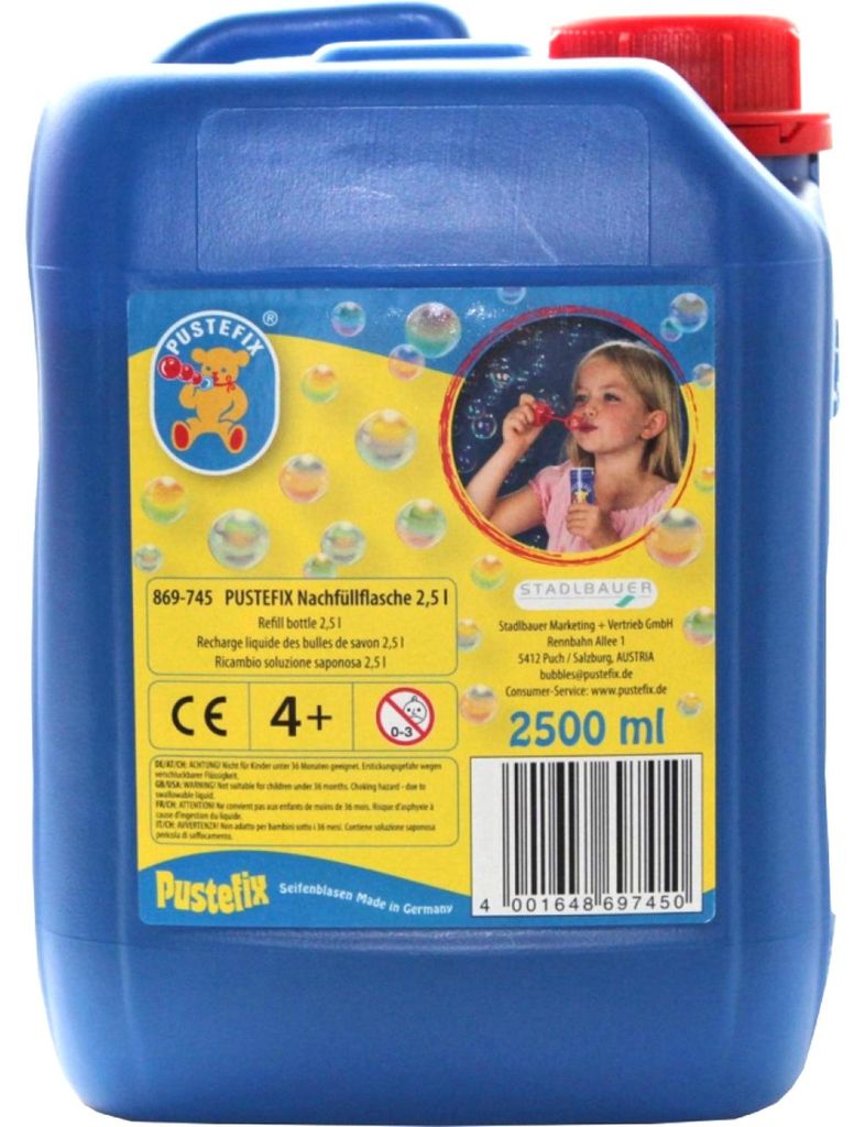 Carrera PUSTEFIX butelka do napełniania baniek mydlanych Zdjęcie produktu 