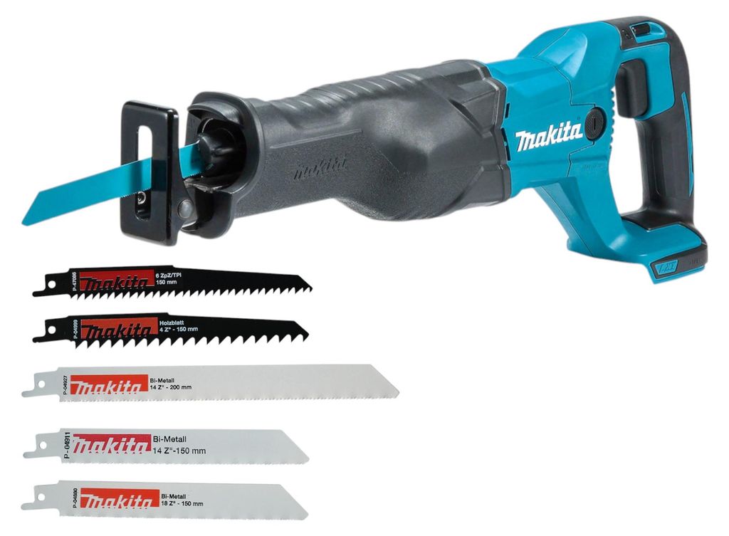 Akumulatorowa piła szablasta Makita DJR 186 Z 18 V Solo - Zdjęcie produktu 