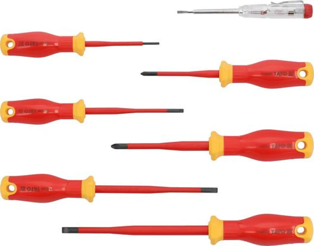 Set Cacciaviti Elettricista Yato Extra Slim - Addio Morsetti Impossibili