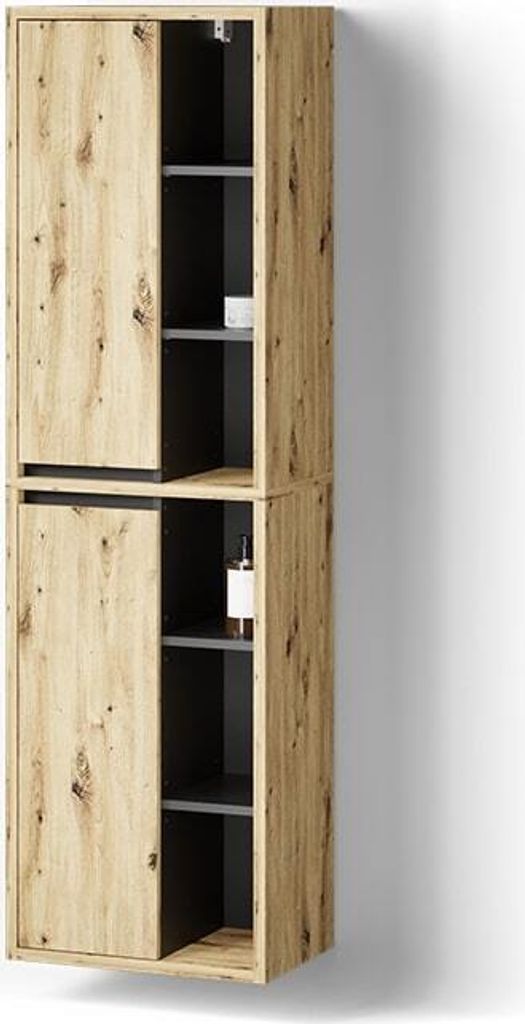 Badschrank Livinity Vomano Artisan-Eiche 50 x 170 cm, Model 52547