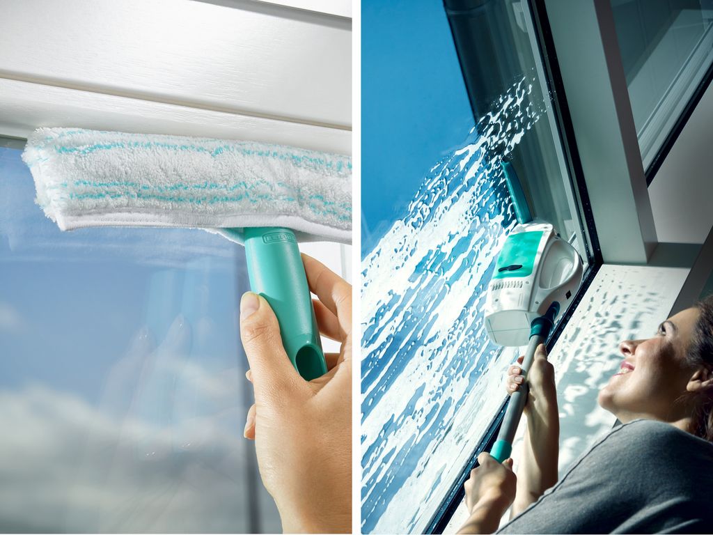 Leifheit Set vysavač na okna Dry & Clean s rukojetí a Obrázek produktu 5