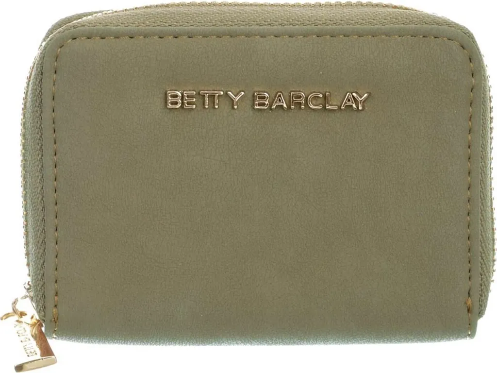 Betty Barclay Portafoglio Zip Wallet Olive Cachi - Accessorio Donna Elegante